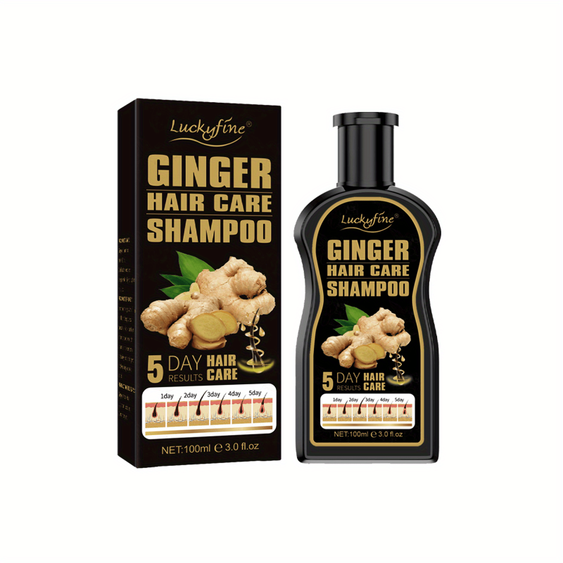 Ginger Hair Shampoo Repairs Split Ends And Repairs Damaged Hair