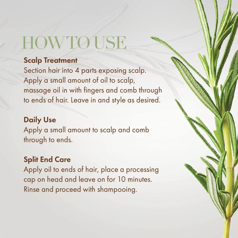 Rare Rosemary Hair Essential For Hair Care With Long Lasting Fragrance