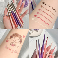 Colorful Eyeliner Gel Pen Smudge Proof Waterproof Pen 3 Colors