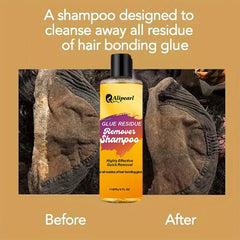 Glue Residue Remover Shampoo Quick Removal All Residual Hair Adhesive