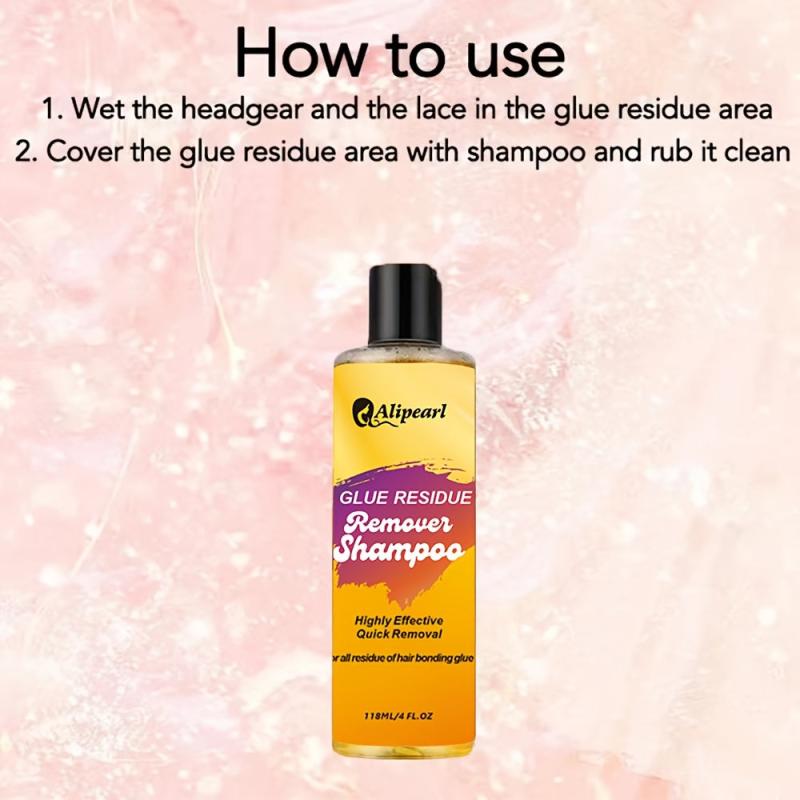 Glue Residue Remover Shampoo Quick Removal All Residual Hair Adhesive