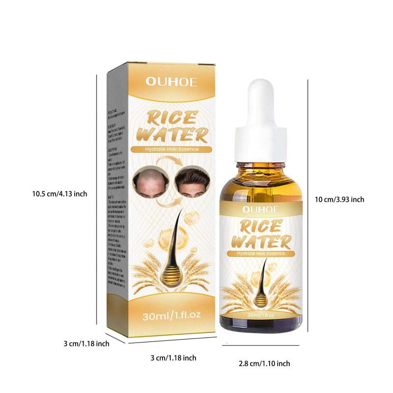 Rice Water Hydrate Hair Essence Hair Care Essential Smooth And Lustrous