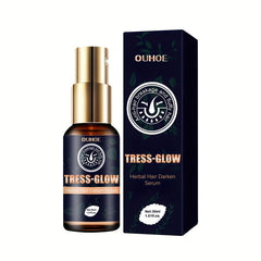 Herbal Hair Darken Serum Moisturizes and Strengthens Hair