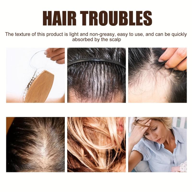 Hair Essence Keratin Care Serum Repairing Moisturizing Hairline Care Set