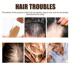 Hair Essence Keratin Care Serum Repairing Moisturizing Hairline Care Set