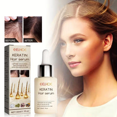 Hair Essence Keratin Care Serum Repairing Moisturizing Hairline Care Set