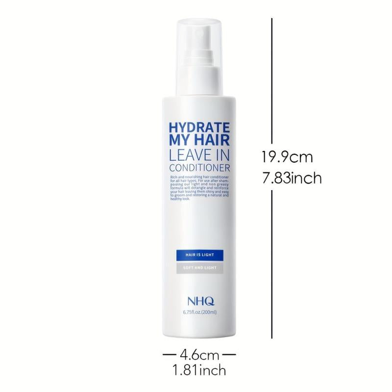 Hydrate Hair Leave in Conditioner For All Hair Types
