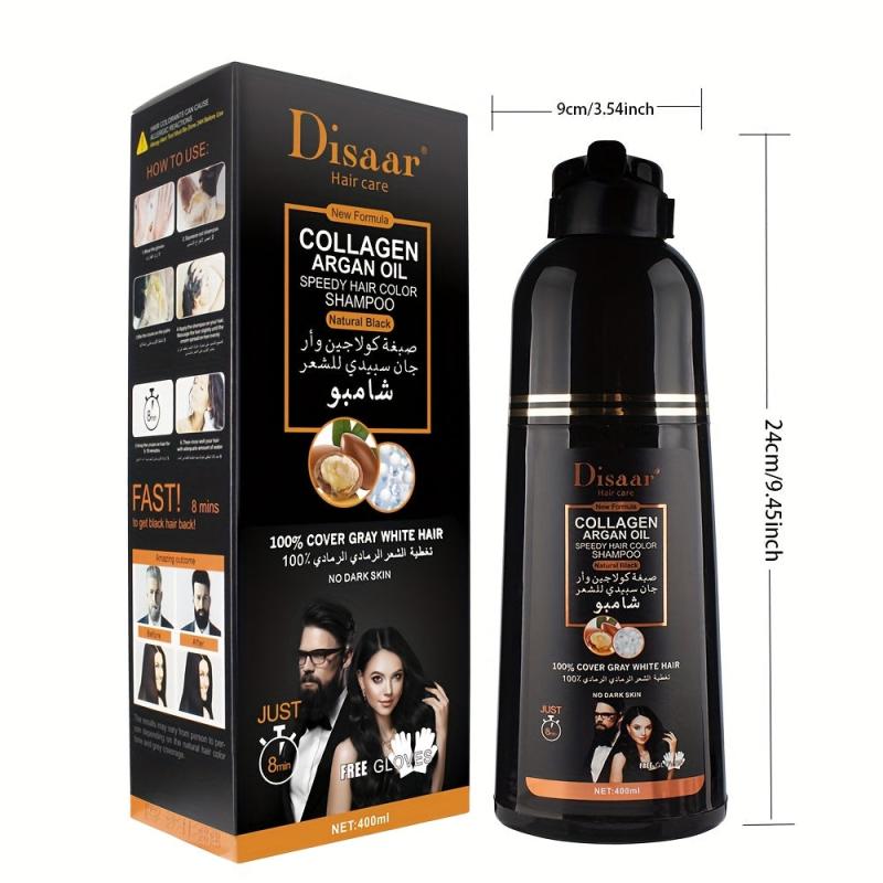 400ML Collagen Argan Hair Shampoo - Moisturizing & Firming Hair