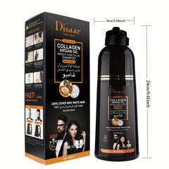 400ML Collagen Argan Hair Shampoo - Moisturizing & Firming Hair