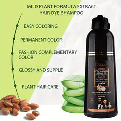 400ML Collagen Argan Hair Shampoo - Moisturizing & Firming Hair