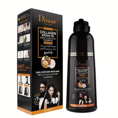 400ML Collagen Argan Hair Shampoo - Moisturizing & Firming Hair