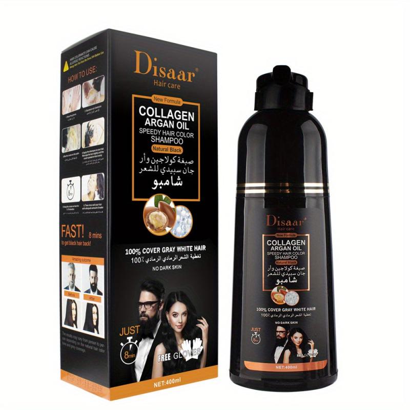 400ML Collagen Argan Hair Shampoo - Moisturizing & Firming Hair