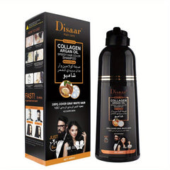 400ML Collagen Argan Hair Shampoo - Moisturizing & Firming Hair