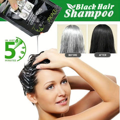 25ml 10pcs Instant Hair Dye Cream Hair Shampoo Gray Hair Coverage