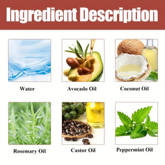 Dense Hair Avocado Mint Hair Care Essential Healthy Hair Penetrates Root To Tip