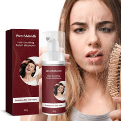 Hair Boosting Foam Shampoo Softens Hair Repairs Split Ends