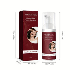 Hair Boosting Foam Shampoo For All Hair Types