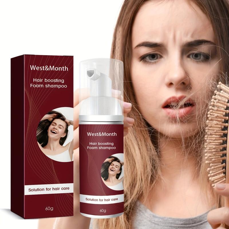 Hair Boosting Foam Shampoo For All Hair Types