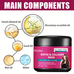 Biotin Collagen Hair Film 50g - Refreshing & Moisturizing, All Hair Types