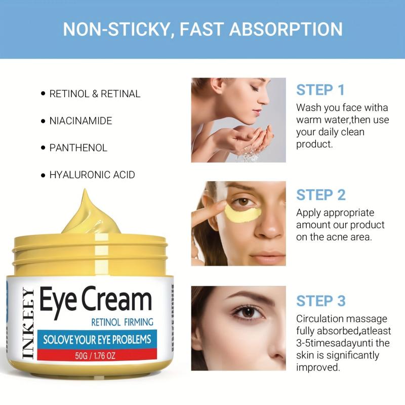 Retinol Eye Cream for Dark Circles & Puffiness 0.5oz