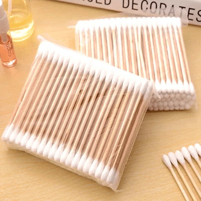 Disposable Double Round Tip Cotton Buds 500pcs