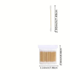 Disposable Double Round Tip Cotton Buds 500pcs