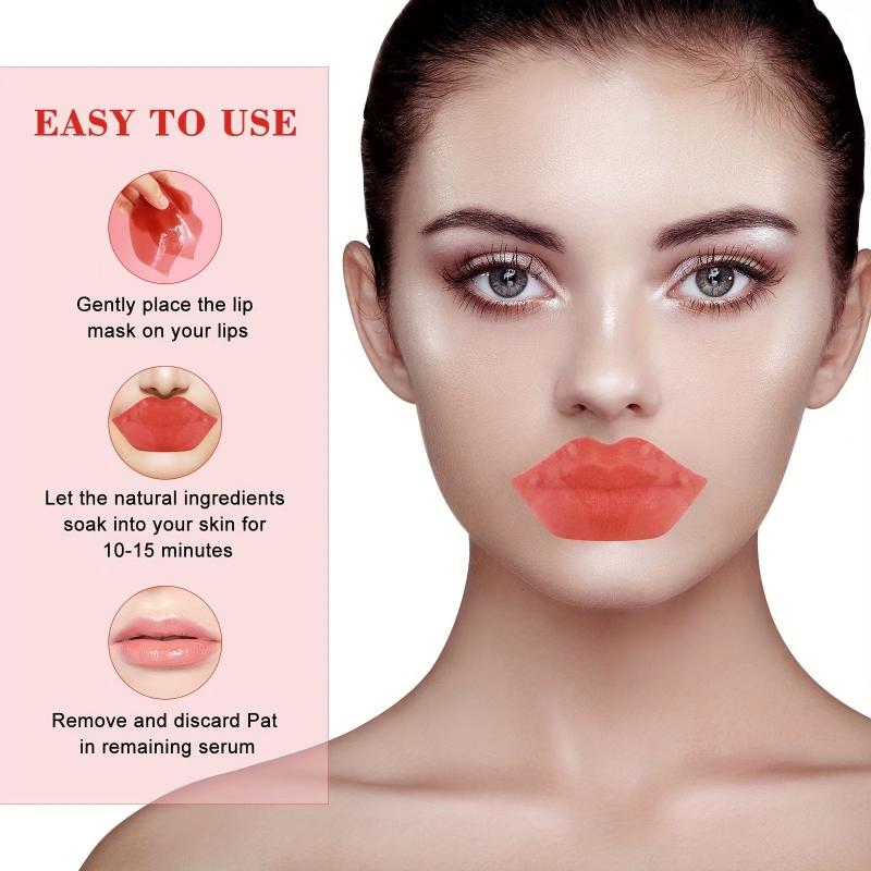 Cherry Lip Mask Hydrates & Plumps Lips, Pearly Shine, Silky Feeling
