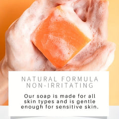Turmeric Soap Bar for Face & Body - Reduces Acne & Dark Spots
