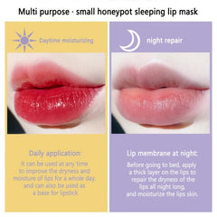 Hydrating Honey Lip Mask for Smooth Lips