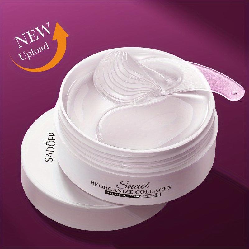 60pcs Collagen Eye Mask Under Eye Patches For Dark Circles Puffiness Hydrating