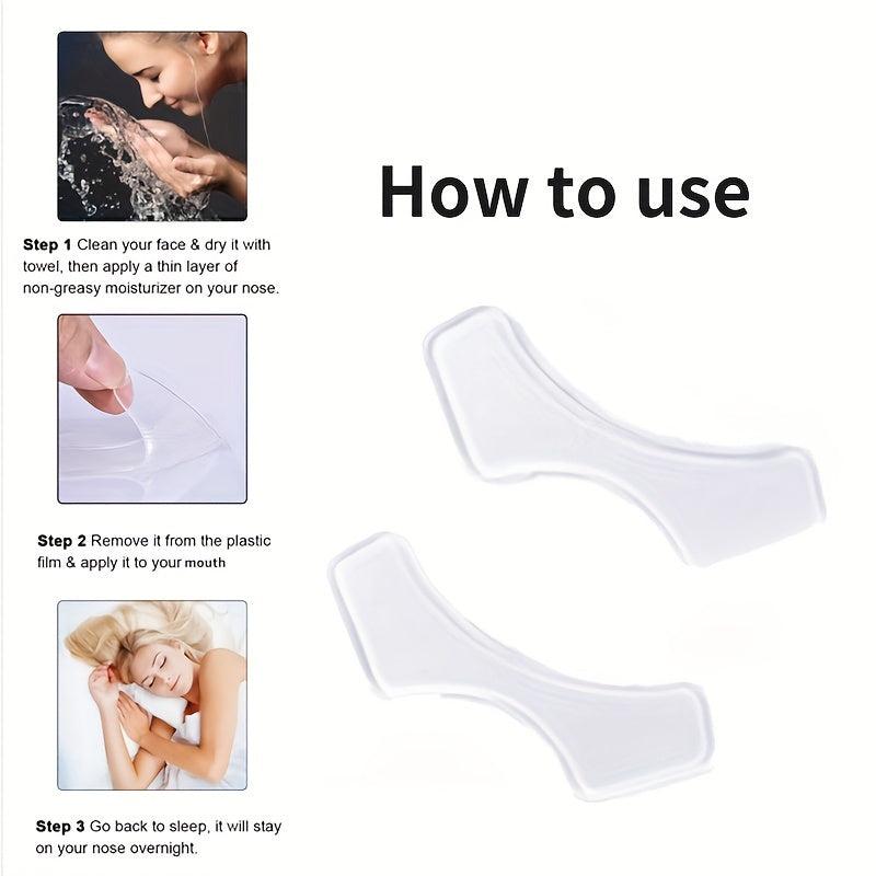 2pcs Reusable Silicone Lip Wrinkle Repair Stickers