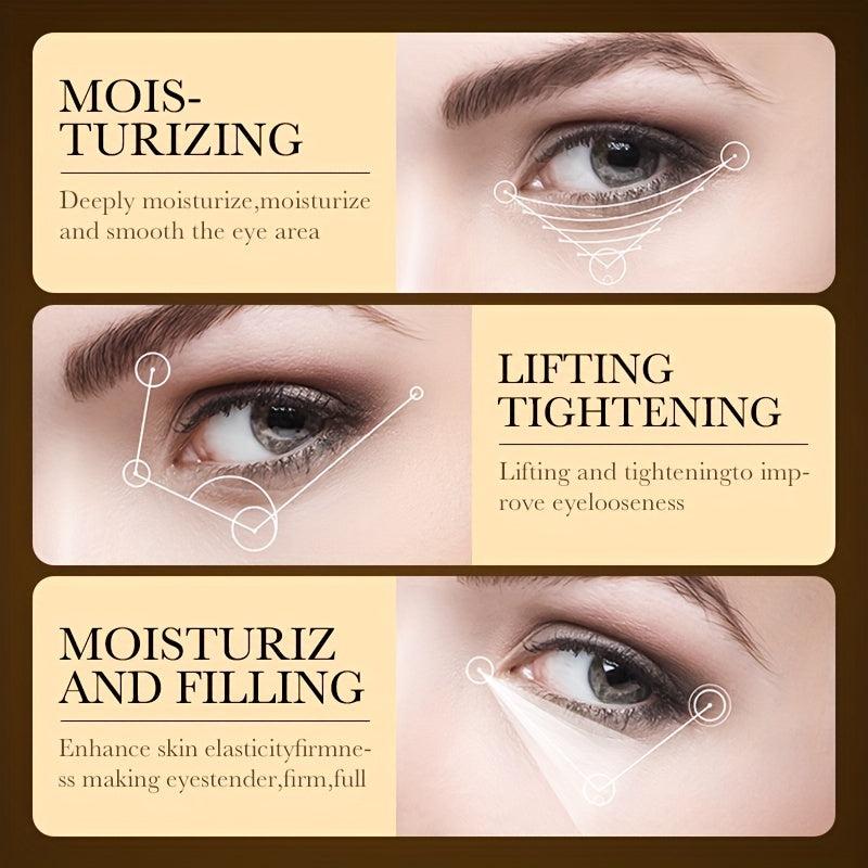 40g Golden Hyaluronic Acid Eye Cream for Moisturized Skin & Smooth Fine Lines