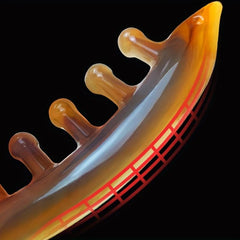 Resin Gua Sha Scraping Tool for Neck Feet Daily Care