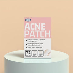 Acne Pimple Patch 72 Pcs Hydrocolloid Spot Stickers Vegan