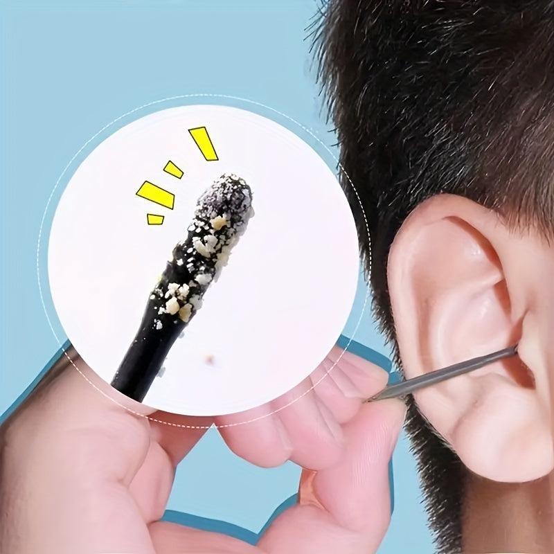 Disposable Sticky Ear Scoop Swabs - Spiral Sticky Ear Sticks (20-40pcs)