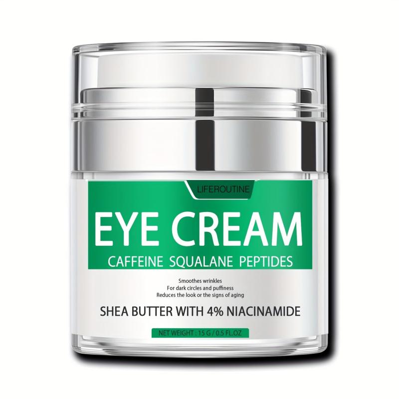 Dark Circle & Puffiness Eye Cream + Night Caffeine Eye Cream with Niacinamide