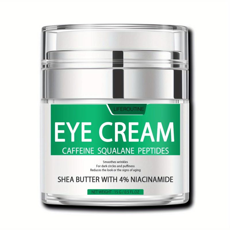 Dark Circle & Puffiness Eye Cream + Night Caffeine Eye Cream with Niacinamide