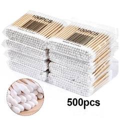 Disposable Two Headed Ear Digging Swab for Makeup Removal