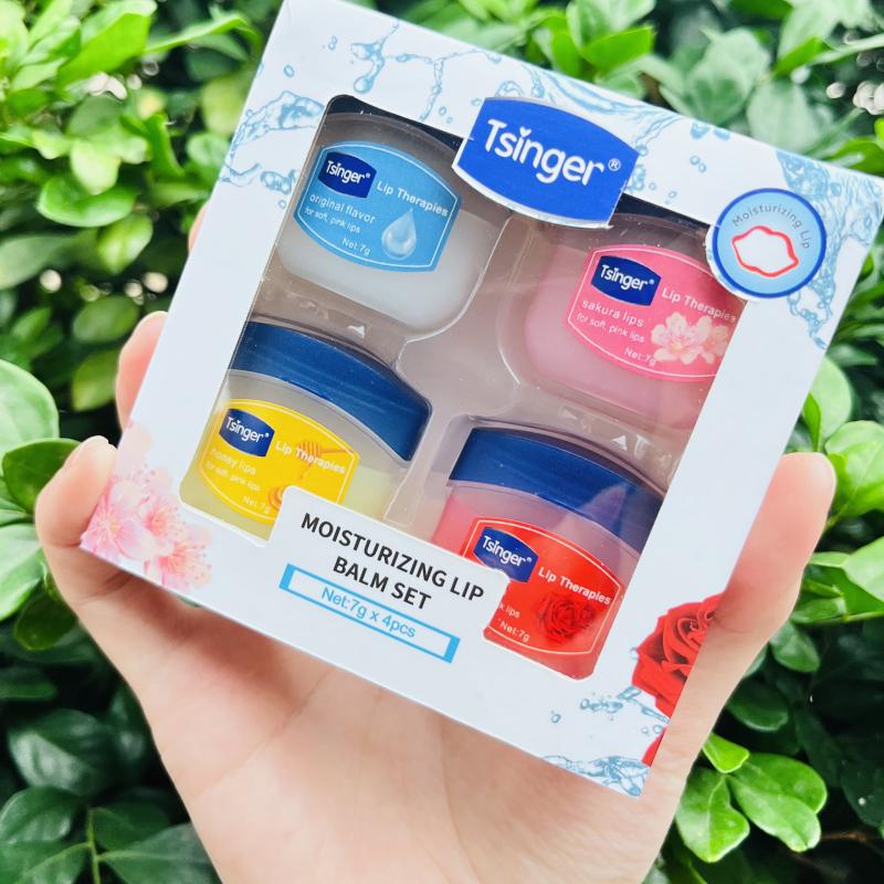 Hydrating Lip Balm Set: Lip Gloss and Mask