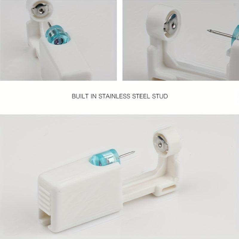 Stainless Steel Ear Piercing Device with Stud