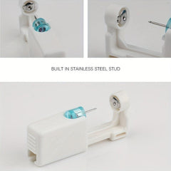 Stainless Steel Ear Piercing Device with Stud