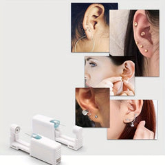Stainless Steel Ear Piercing Device with Stud
