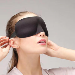 Breathable Eye Mask Alleviates Eye Fatigue 3D Blackout Sleep Aid