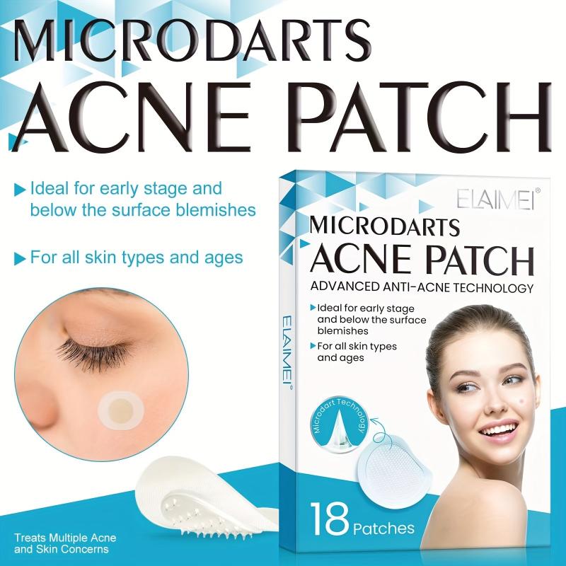 18pcs Microneedle Hydrocolloid Acne Patch Spot Stickers for Face