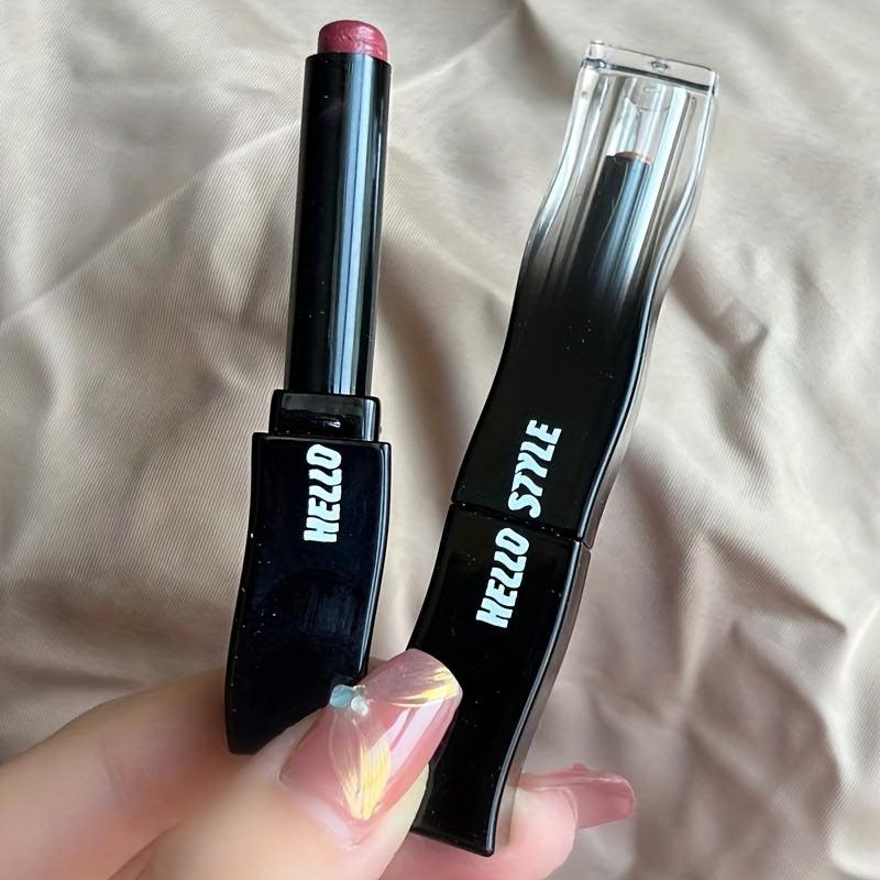 Moisturizing Satin Lipstick for Hydrating and Brightening Nude Makeup