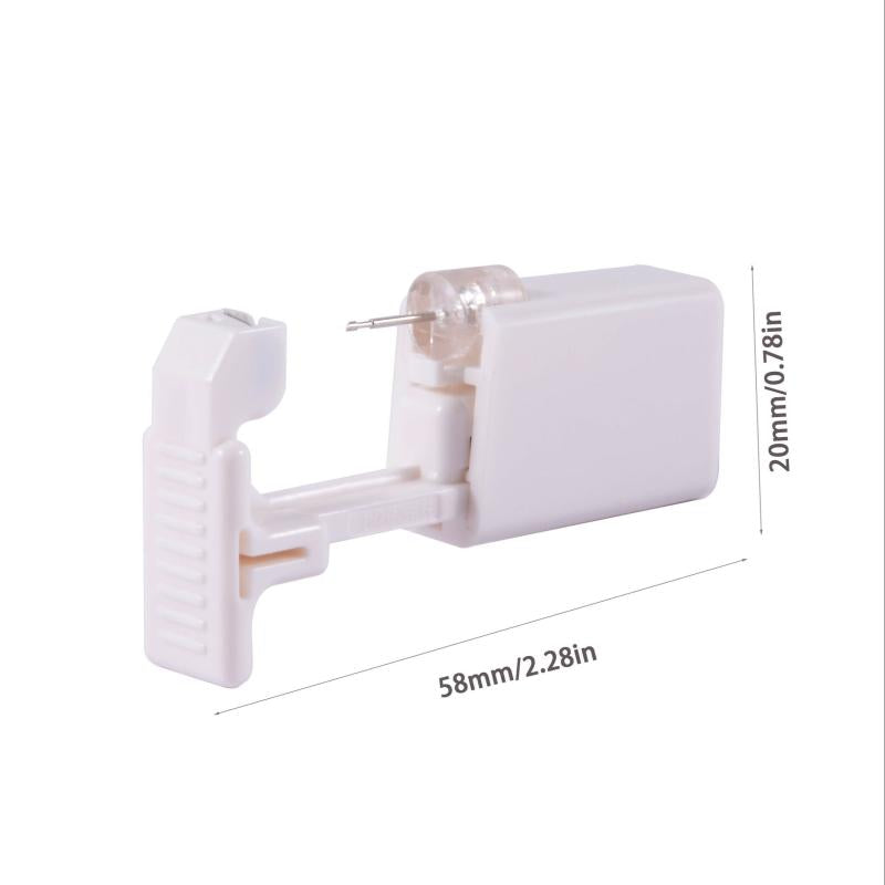 Portable Ear and Nose Piercing Kit with Studs and Tool