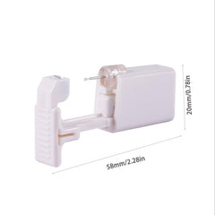 Portable Ear and Nose Piercing Kit with Studs and Tool