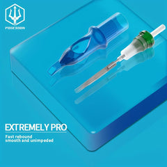 50pcs Tattoo Cartridge Needles Disposable Mixed Size Standard Round Liner