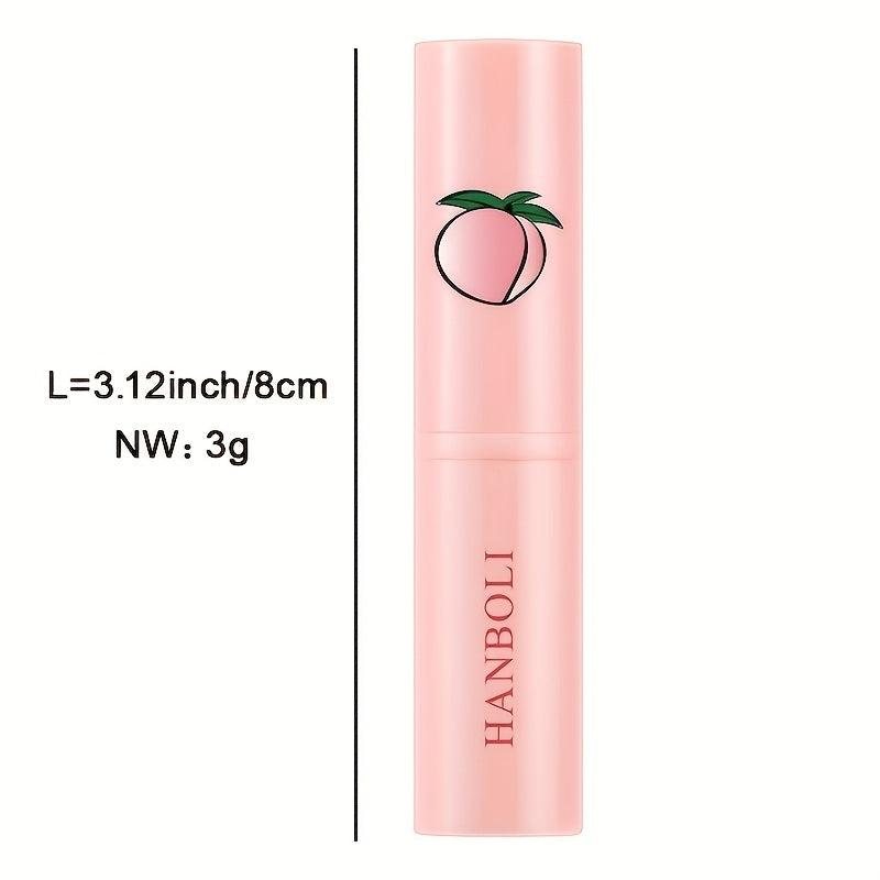 Hydrating Peach Lip Balm - Long Lasting Moisturizing Care