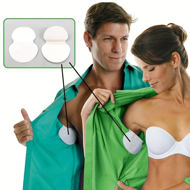 12 Pcs Underarm Sweat Pads Disposable Armpit Sweat Absorbing Guards